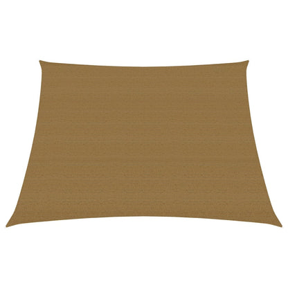 Sunshade Sail 160 g/m² Taupe 3/4x3 m HDPE