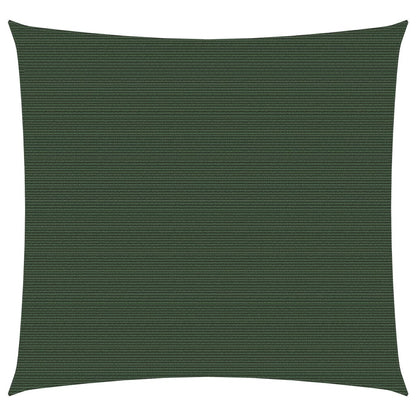 Sunshade Sail 160 g/m² Dark Green 2.5x2.5 m HDPE