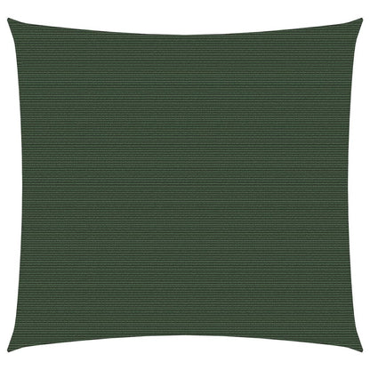 Sunshade Sail 160 g/m² Dark Green 4.5x4.5 m HDPE