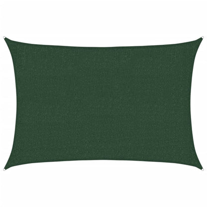 Sunshade Sail 160 g/m² Dark Green 2x2.5 m HDPE