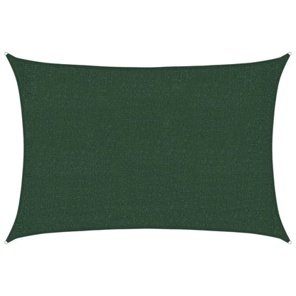 Sunshade Sail 160 g/m² Dark Green 2x3 m HDPE