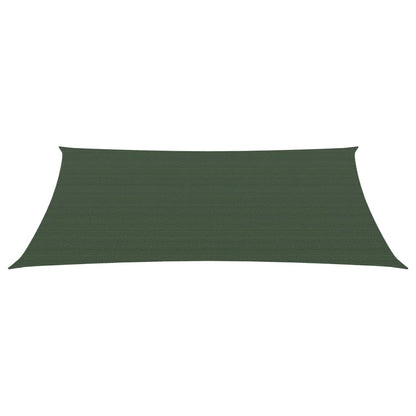 Sunshade Sail 160 g/m² Dark Green 2.5x3.5 m HDPE