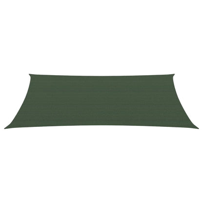 Sunshade Sail 160 g/m² Dark Green 3x6 m HDPE