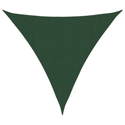 Sunshade Sail 160 g/m² Dark Green 4.5x4.5x4.5 m HDPE