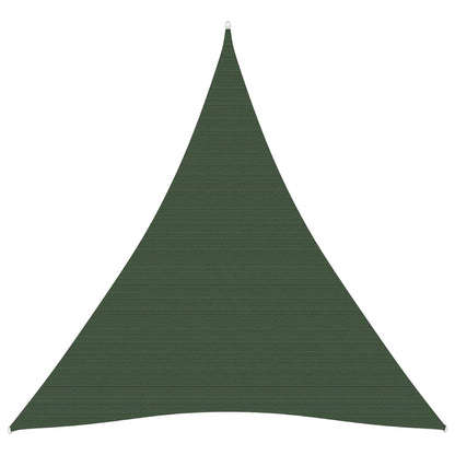 Sunshade Sail 160 g/m² Dark Green 4x5x5 m HDPE