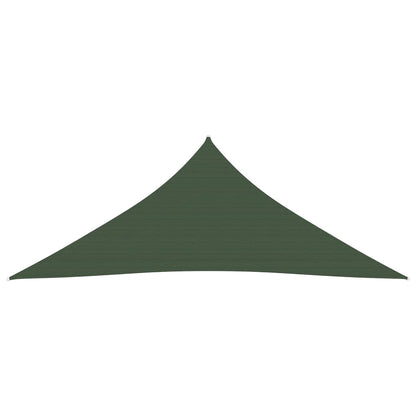 Sunshade Sail 160 g/m² Dark Green 4x5x5 m HDPE