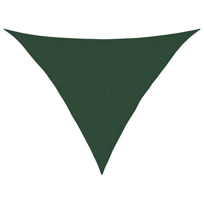 Sunshade Sail 160 g/m² Dark Green 5x5x6 m HDPE