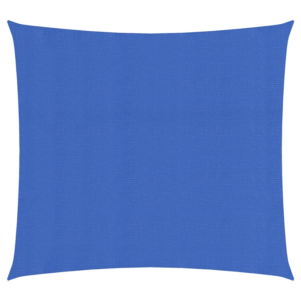 Sunshade Sail 160 g/m² Square Blue 5x5 m HDPE