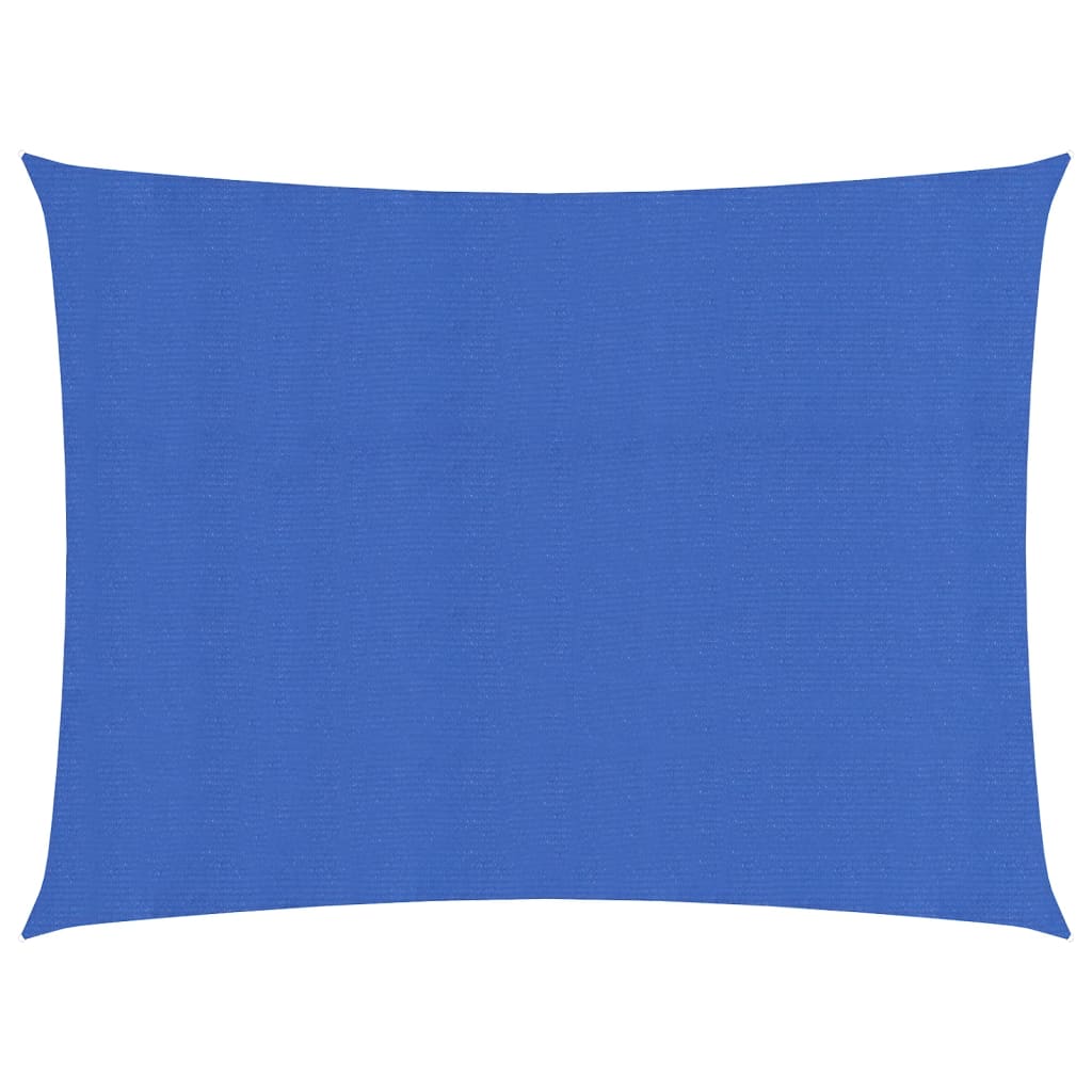 Sunshade Sail 160 g/m² Blue 2x3 m HDPE