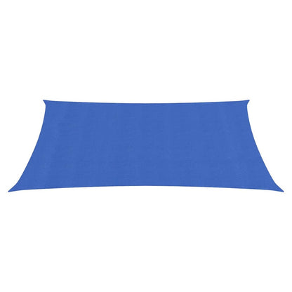 Sunshade Sail 160 g/m² Blue 2x3 m HDPE