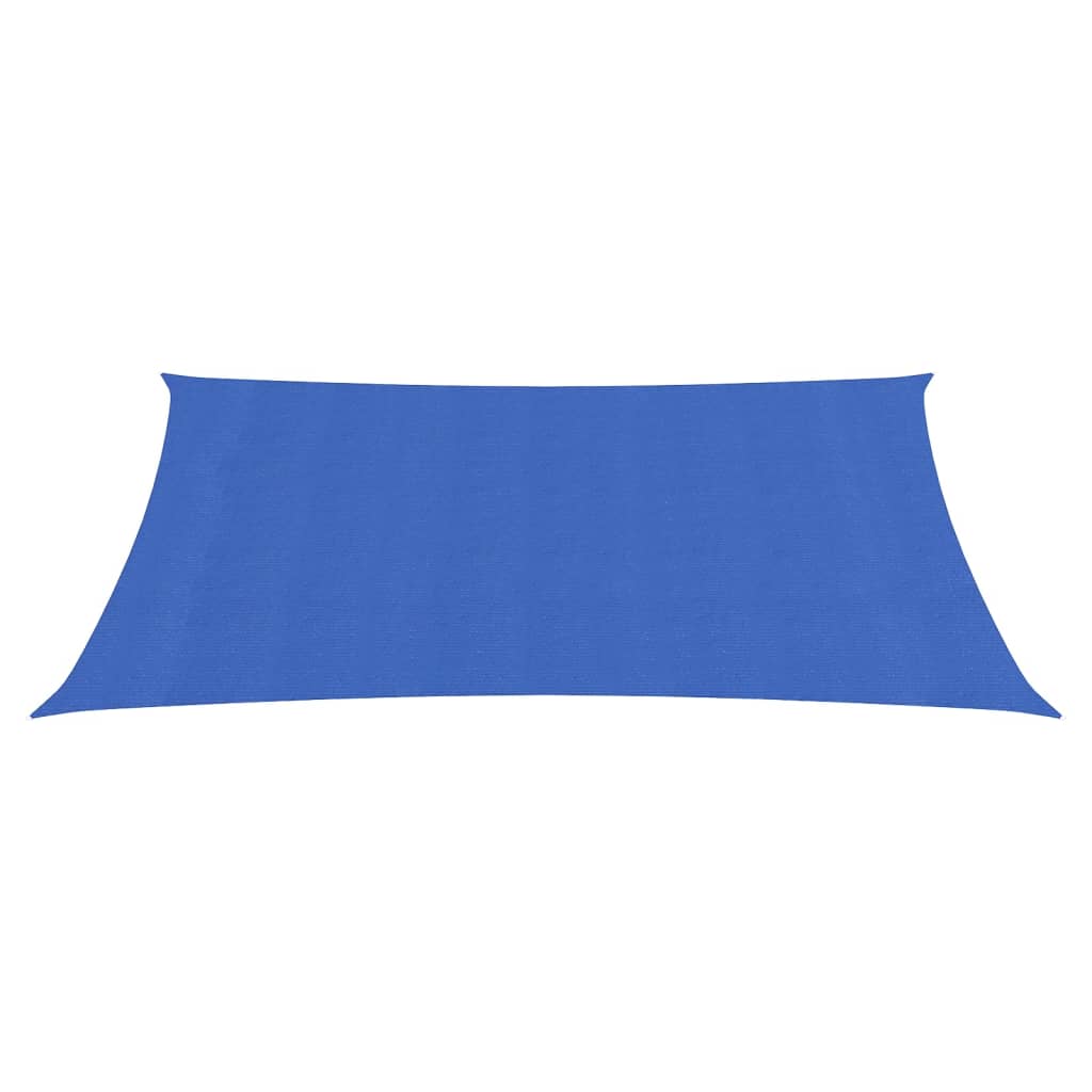 Sunshade Sail 160 g/m² Blue 2x3.5 m HDPE