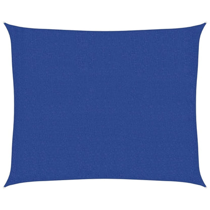 Sunshade Sail 160 g/m² Blue 2.5x3 m HDPE