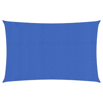 Sunshade Sail 160 g/m² Rectangular Blue 3x6 m HDPE