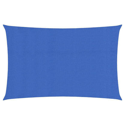 Sunshade Sail 160 g/m² Rectangular Blue 4x7 m HDPE