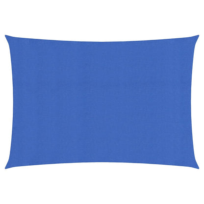 Sunshade Sail 160 g/m² Rectangular Blue 5x7 m HDPE