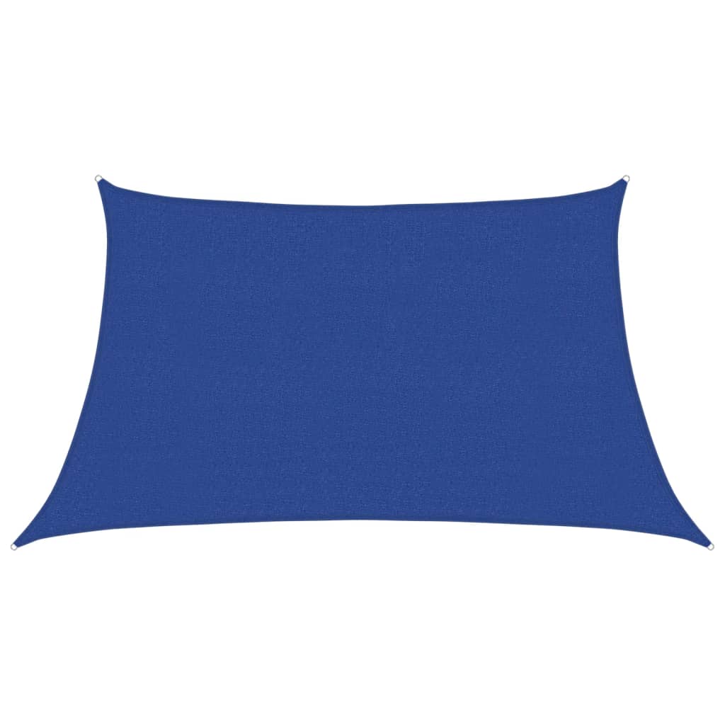 Sunshade Sail 160 g/m² Blue 3/4x2 m HDPE