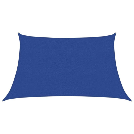 Sunshade Sail 160 g/m² Blue 3/4x2 m HDPE