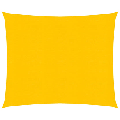 Sunshade Sail 160 g/m² Square Yellow 4.5x4.5 m HDPE