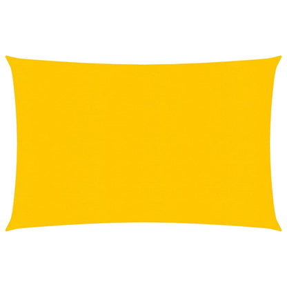 Sunshade Sail 160 g/m² Rectangular Yellow 2x3 m HDPE