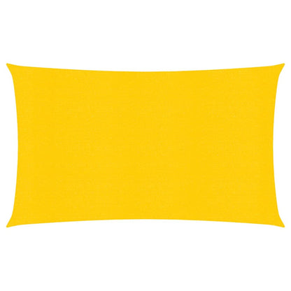 Sunshade Sail 160 g/m² Yellow 2x5 m HDPE