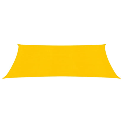 Sunshade Sail 160 g/m² Yellow 2x5 m HDPE