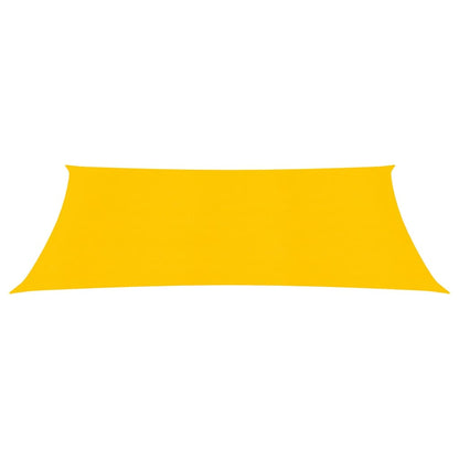 Sunshade Sail 160 g/m² Yellow 2.5x3.5 m HDPE