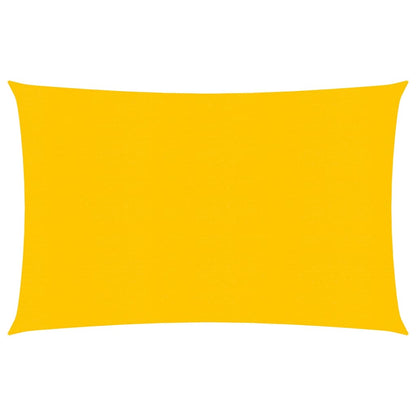 Sunshade Sail 160 g/m² Yellow 2.5x4.5 m HDPE