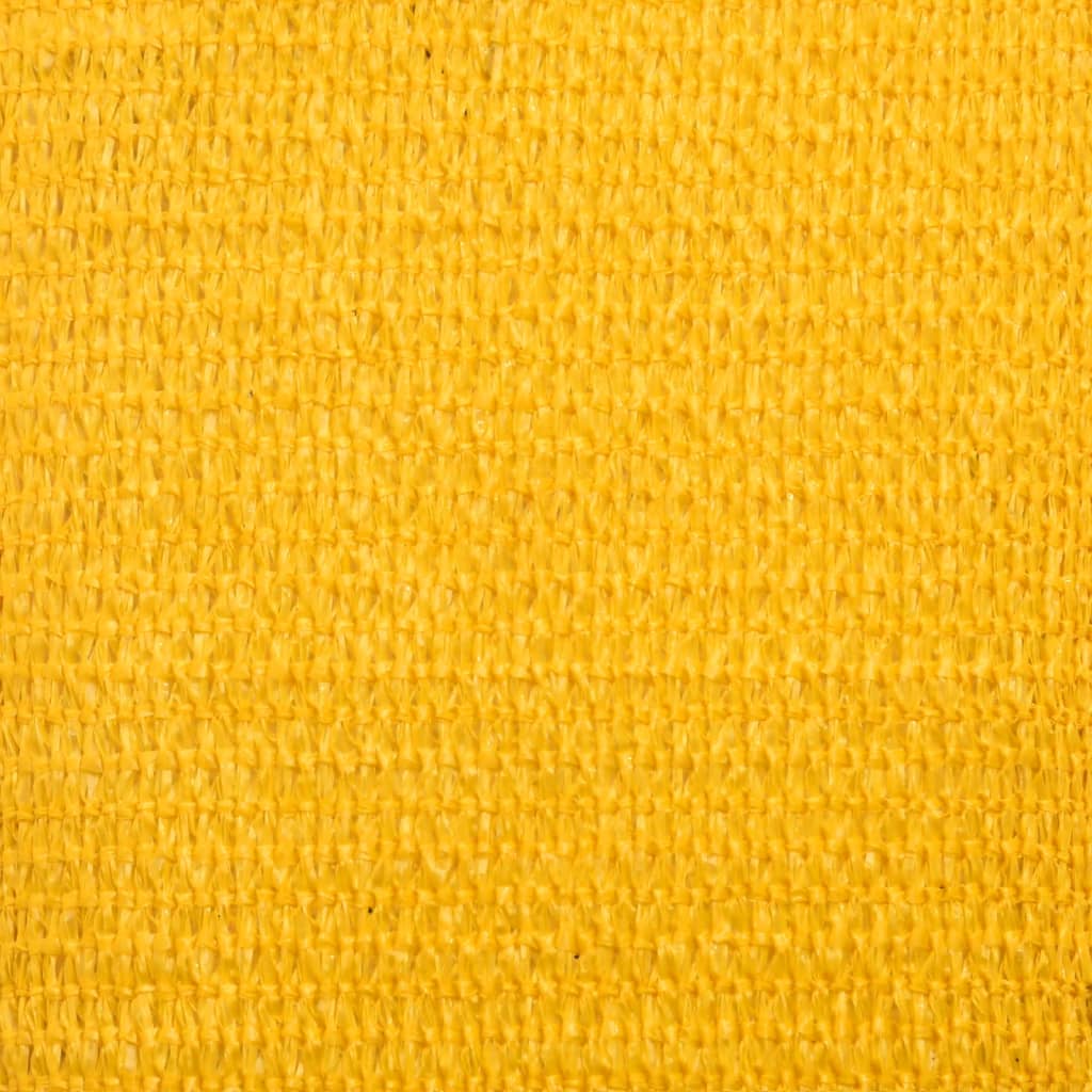 Sunshade Sail 160 g/m² Yellow 2.5x4.5 m HDPE