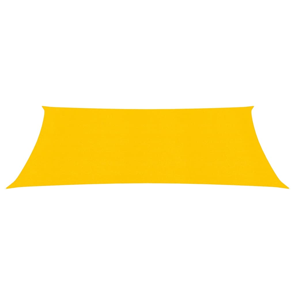 Sunshade Sail 160 g/m² Yellow 3x5 m HDPE