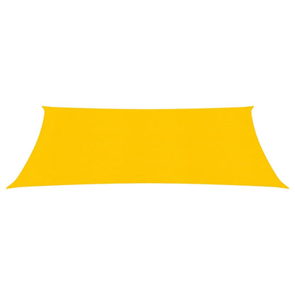 Sunshade Sail 160 g/m² Yellow 3x5 m HDPE