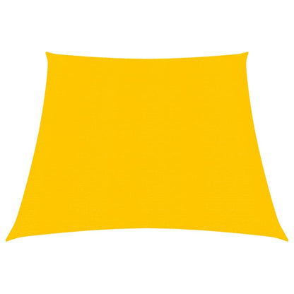 Sunshade Sail 160 g/m² Yellow 3/4x3 m HDPE