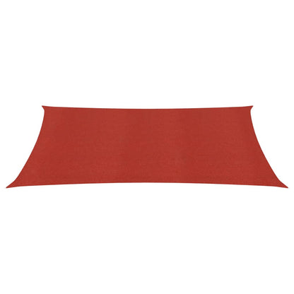 Sunshade Sail 160 g/m² Red 2x4.5 m HDPE