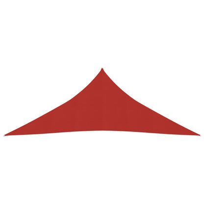 Sunshade Sail 160 g/m² Red 4x4x4 m HDPE