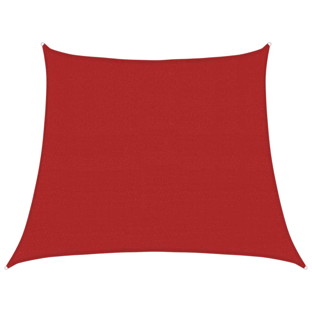 Sunshade Sail 160 g/m² Red 3/4x3 m HDPE