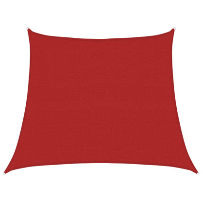 Sunshade Sail 160 g/m² Red 3/4x3 m HDPE