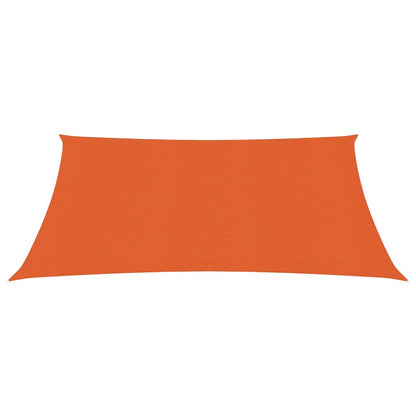 Sunshade Sail 160 g/m² Orange 2.5x2.5 m HDPE