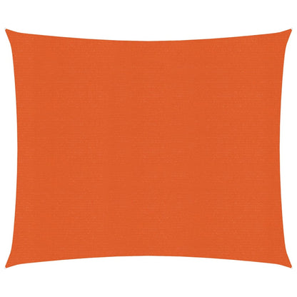 Sunshade Sail 160 g/m² Orange 3x3 m HDPE