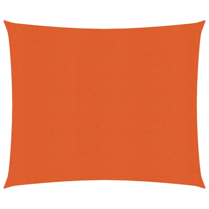 Sunshade Sail 160 g/m² Orange 2x2.5 m HDPE