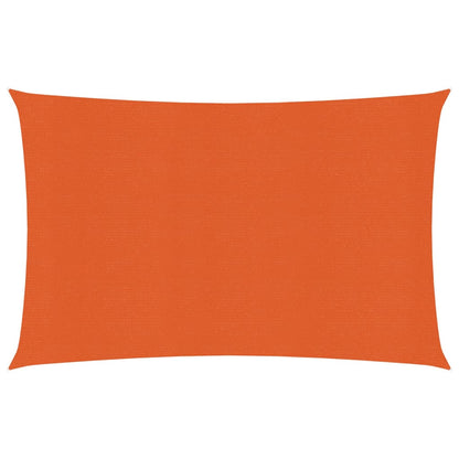 Sunshade Sail 160 g/m² Orange 2x3 m HDPE