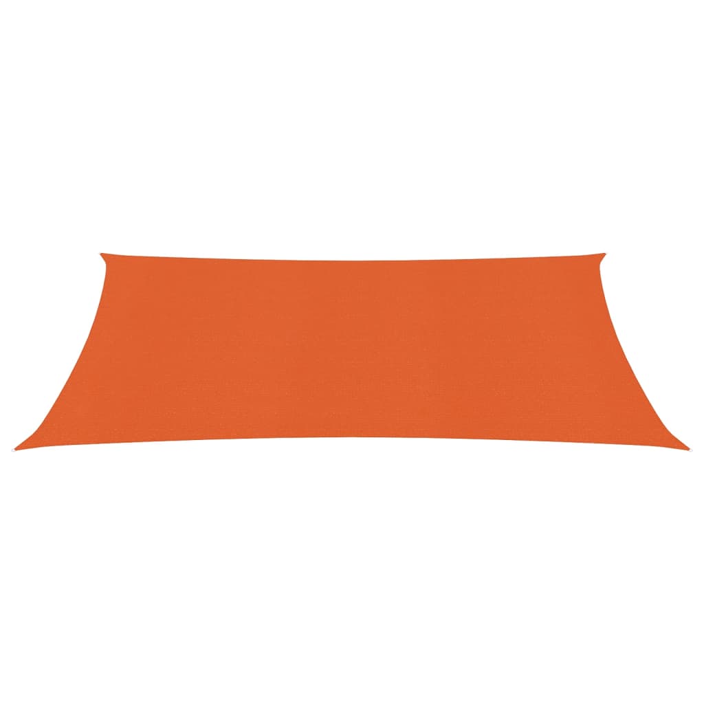 Sunshade Sail 160 g/m² Orange 2x3 m HDPE