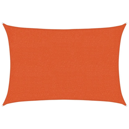 Sunshade Sail 160 g/m² Orange 2x3 m HDPE