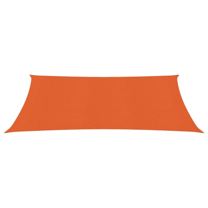 Sunshade Sail 160 g/m² Orange 2x3.5 m HDPE