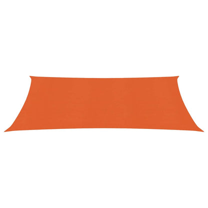 Sunshade Sail 160 g/m² Orange 2x5 m HDPE