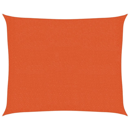 Sunshade Sail 160 g/m² Orange 2.5x3 m HDPE