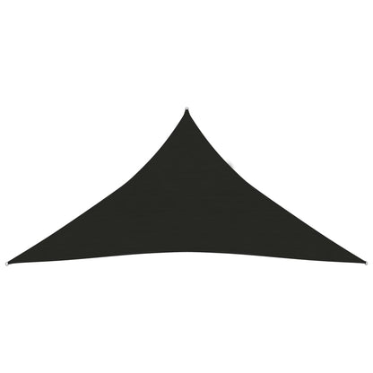 Sunshade Sail 160 g/m² Black 4x5x5 m HDPE