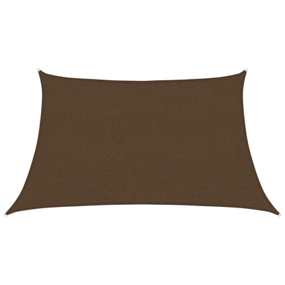 Sunshade Sail 160 g/m² Brown 3/4x2 m HDPE