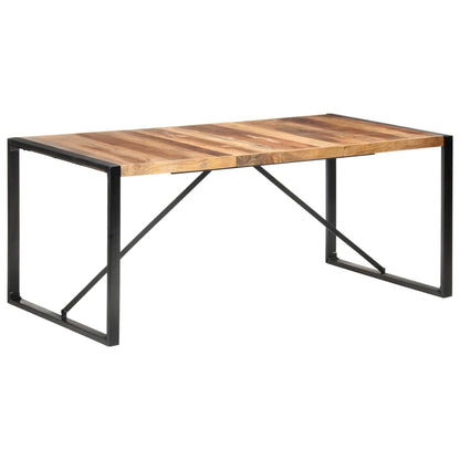 Dining Table 180x90x75 cm Solid Wood