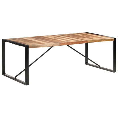 Dining Table 220x100x75 cm Solid Wood