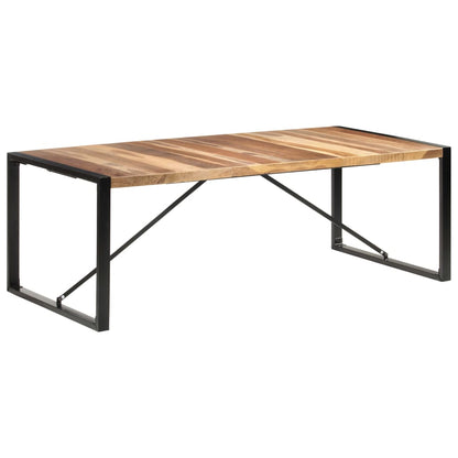 Dining Table 220x100x75 cm Solid Wood