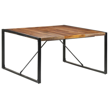 Dining Table 140x140x75 cm Solid Wood